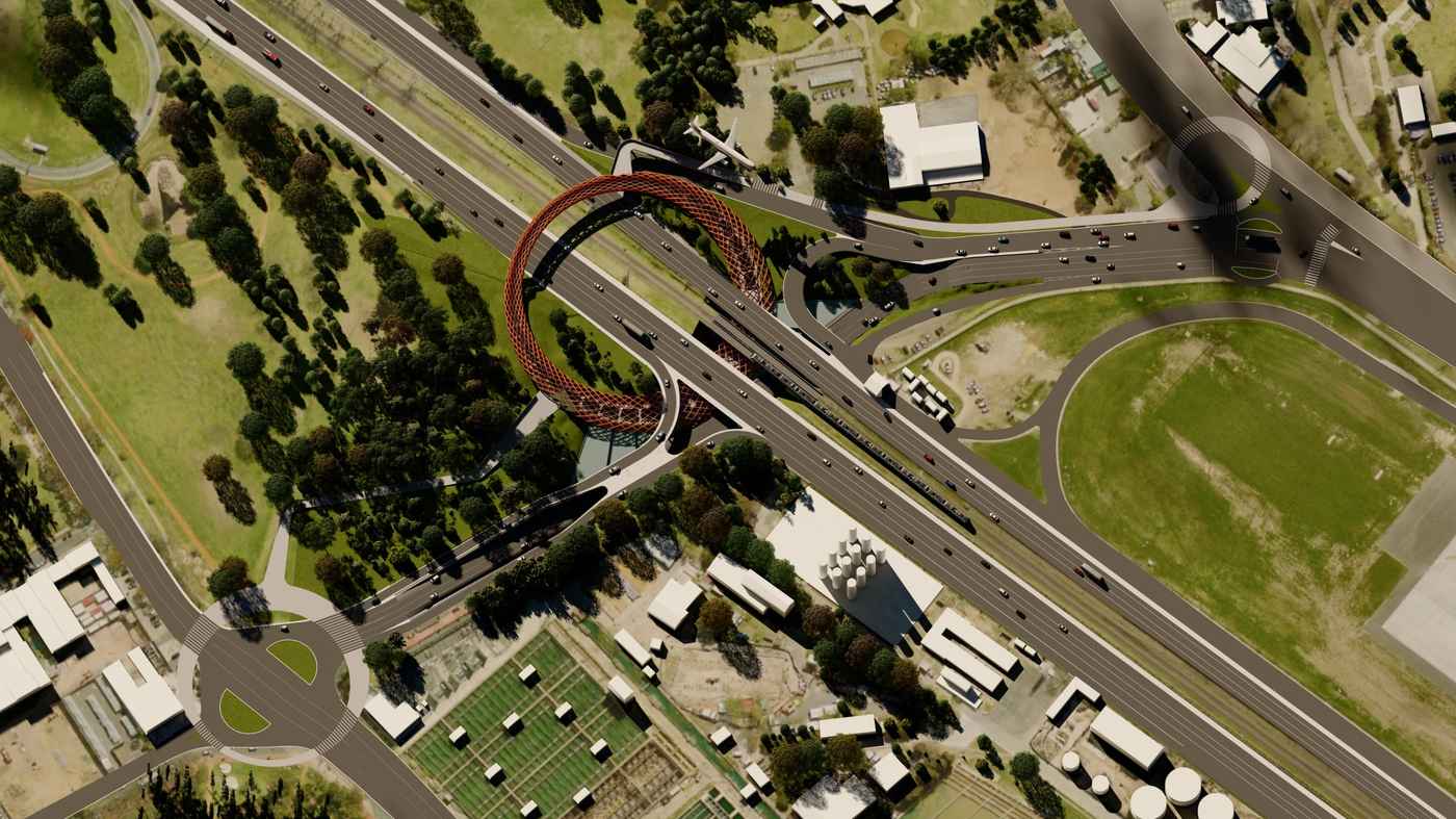 El Anillo de Pampa, render 2